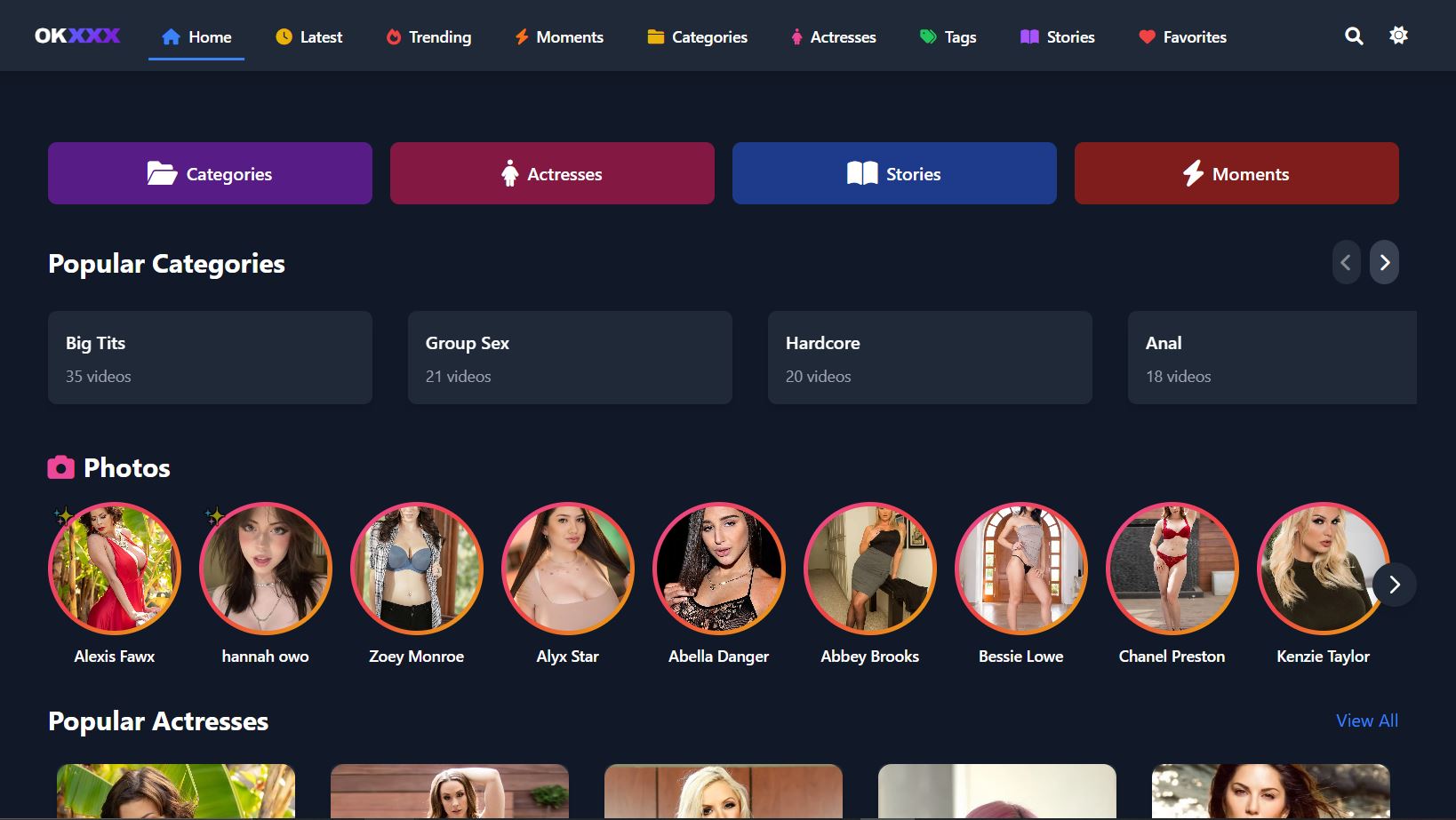 Screenshot of OKXXX.US - Hot 🌶️ free xxx porn videos!